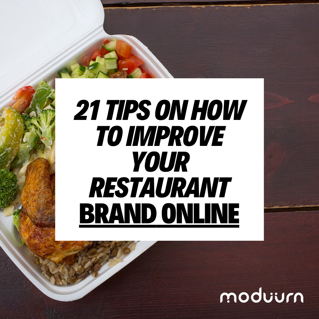 21 Tips on How to Improve Your Restaurant Brand Online